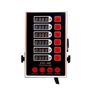 TANGDIAABBCC ZzPro 6 Channels Commercial Timer Cooking Timers Loud Adjustable Alarm Reminder Clear LED Display Stainless Steel Calculagraph for Restaurant Home Kitchen