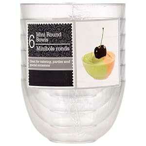 fBbvAfU[gAO؁AACXN[AgtA܂̓LfBp̓ȃ~jĝĂ܂͍ėp\ȃvX`bN{E (6 JbgpbN) Greenbrier Clear Mini Disposable or Reus