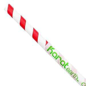 Karat Earth KE-C9338 10.25�C���` �W���C�A���g�y�[�p�[�X�p�C�����X�g���[ (7mm)�A���b�v�t���A���b�h&�z���C�g (1,200�J���b�g) Karat Earth KE-C9338 10.25 Giant Paper Spiral Straws (7mm),Wrapped,Red & White (1,200 ct)