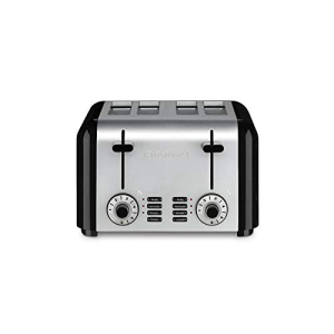 Cuisinart CPT-340P1ブラッシュドハイブリッドトースター 4スライス ステンレス鋼 【中古】 CPT-340P1 Brushed 2022A W新作送料無料 4-Slice Steel Hybrid Stainless Toaster