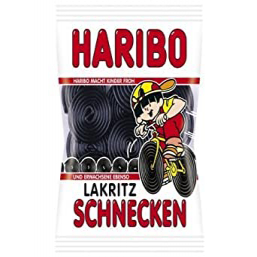 4x 有名な高級ブランド Haribo LAKRITZ SCHNECKEN each Import German 200g Bag 【SALE／65%OFF】