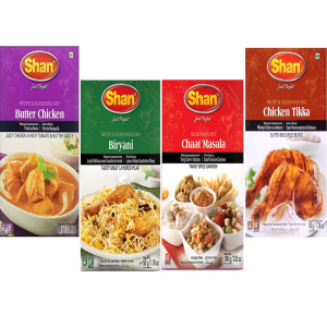 Shan - Spice Combo #3 Butter Tikka Biryani Masala Chicken Chaat 新品 低価格