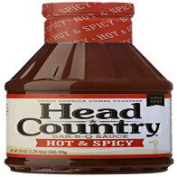 ヘッドカントリーバー-BQソース、ホット＆スパイシー、20オンス Head Country Bar-B-Q Sauce, Hot & Spicy, 20 Ounce