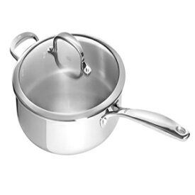 OXOグッドグリップトライプライステンレススチールプロ4QTカバードスキレット OXO Good Grips Tri-Ply Stainless Steel Pro 4QT Covered Skillet