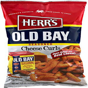 Herr's I[h xC V[Yh `[Y J[ (3 ) Herr's Old Bay Seasoned Cheese Curls (3 Bags)