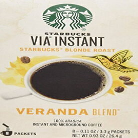 スターバックス コーヒー ヴィア レディ ブリュー インスタントコーヒー ベランダ味 計48本（8回分×6箱） Starbucks Coffee Via Ready Brew, Instant Coffee, Veranda Flavor,48 Total( 6 Boxes of 8 Individual Servings)