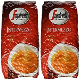 1.1 ポンド (2 パック)、インターメッツォ、セガフレード インターメッツォ ホールビーンズ コーヒー 2 袋 X 17.6 オンス/500g 1.1 Pound (Pack of 2), Intermezzo, Segafredo Intermezzo Whole Beans Coffee 2 Bags X 17.6oz/500g