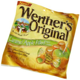 Werther's Original - キャラメルアップル入りハードキャンディー - 正味重量 各 5.5 オンス (155.9 g) - 4 個パック Werther's Original - Caramel Apple Filled Hard Candies - Net Wt. 5.5 OZ (155.9 g) Each - Pack of 4