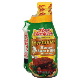 Tony Chachere's マリネード ハニーベーコン BBQ インジェクター付き、17 オンス (3 個パック) Tony Chachere's Marinade Honey Bacon BBQ w/Injector, 17-Ounce (Pack of 3)