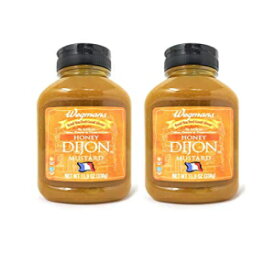 ウェグマンズ ハニー ディジョン マスタード (2 パック、合計 23.8 オンス) Wegmans Honey Dijon Mustard (2 Pack, Total of 23.8oz)