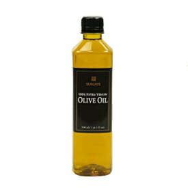 シーゲート製品100％ピュアエクストラバージンオリーブオイル（500ml）ペットボトル Seagate Products 100% Pure Extra Virgin Olive Oil (500ml) Plastic Bottle