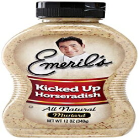 エメリルのマスタード、キックアップ、ホースラディッシュ、12 液量オンス Emeril 's Mustard, Kicked Up, Horseradish, 12 Fl Oz