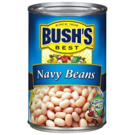 Bush's Best、ネイビービーンズ、16オンス缶（6個パック） Bush's Best, Navy Beans, 16oz Can (Pack of 6)