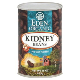 Eden オーガニックインゲン豆、15 オンス (パック - 6) Eden Organic Kidney Beans, 15 OZ (Pack - 6)
