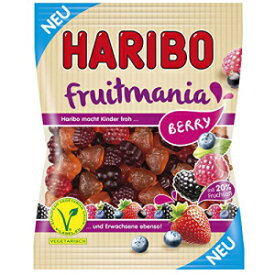 ハリボー フルーツマニア ベリー 1 パック 175g ドイツから輸入 Haribo Fruitmania Berry 1 Pack 175g Imported from Germany