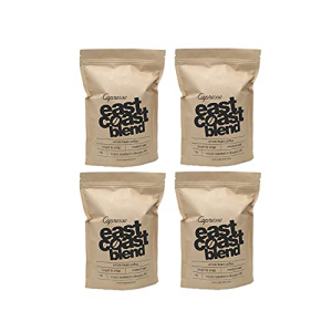 Capresso 多様な East Coast Blend Whole Bean 1-Pound 4-Pack Coffee Items 大人気商品 4 Bundle