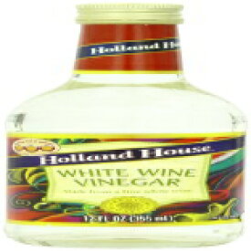 ホーランドハウスビネガー、白ワイン、12オンス（6個パック） Holland House Vinegar, White Wine, 12 Ounce (Pack of 6)