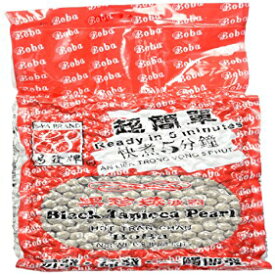E-Fa ブランド プレミアムグレード ブラックタピオカ (6.6ポンド) [タピオカティー] E-Fa Brand Premium Grade Black Tapioca Pearls (6.6 lb) [Bubble Tea]