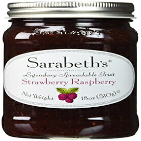 Sarabeth's ストロベリー ラズベリー フルーツ スプレッド、18 オンス Sarabeth's Strawberry Raspberry Fruit Spread, 18 oz