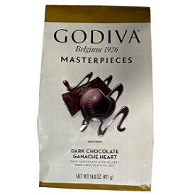ゴディバ マスターピース ダーク チョコレート ハート、14.6 オンス Godiva Masterpieces Dark Chocolate Hearts, 14.6 Oz