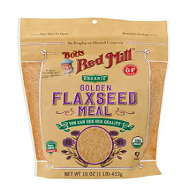 ボブズ レッドミル フラックスシードミール ゴールデン オーガニック、16 オンスの 4 パック Bobs Red Mill Flaxseed Meal Golden Organic, 4 pack of 16 oz