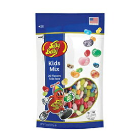 Jelly Belly キッズミックスジェリービーンズ、子供向けフレーバー 20 個、9.8 オンス Jelly Belly Kids Mix Jelly Beans, 20 Kid-Friendly Flavors, 9.8-oz