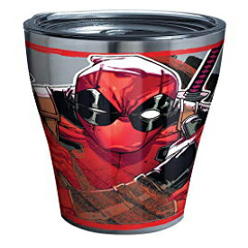 Tervis Triple Walled Marvel - Deadpool Insulated Tumbler Cup Keeps Drinks Cold & Hot, 30oz - Stainless Steel, Iconic