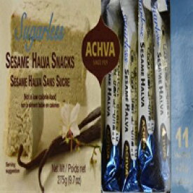 AchvaシュガーフリーSESAMEハルバスナックコッシャーミニバー2パック、11スナック、北西9.7オンス各パック Achva Sugar Free SESAME Halva Snack Kosher Mini Bars 2 Packs, 11 Snacks, N.W. 9.7oz each pack