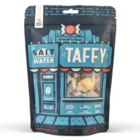 Taffy Shop Totally Bananas Water Taffy - Small Batch Salt Water Taffies Made in the USA - Super Soft, Sweet, Taffy Candy - Guaranteed Fresh - Gluten-Free, Soy-Free, Peanut-Free - 7oz