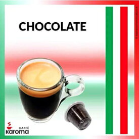Karoma Caffe' 100 Karoma Capsules Compatible With Nespresso Original Line Machines (Top Quality Arabica)( A Delicacy!) (Angri, Salerno Italia)