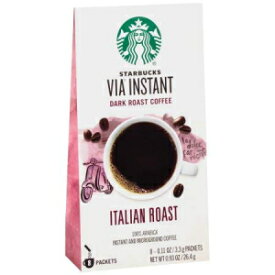 スターバックスVIAインスタントイタリアンローストダークローストコーヒー（2パック） Starbucks VIA Instant Italian Roast Dark Roast Coffee (Pack of 2)