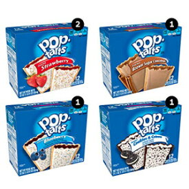 ポップタルト 4つの味 バラエティパック 60個 Pop-Tarts Four Flavor Variety Pack, 60 Count