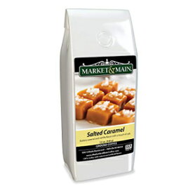 マーケット&メイン ソルテッドキャラメルフレーバーコーヒー、シングルバッグ、12オンス Market & Main Salted Caramel Flavored Coffee, Single Bag, 12 Ounces