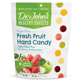 Dr. John's Healthy Sweets Sugar Free Fresh Fruit Hard Candies (100 count, 1LB)