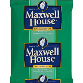 Maxwell House デカフェ スペシャル デリバリー ミディアム ロースト コーヒー (1.3 オンス バッグ、42 個パック) Maxwell House Decaf Special Delivery Medium Roast Coffee (1.3 oz Bags, Pack of 42)