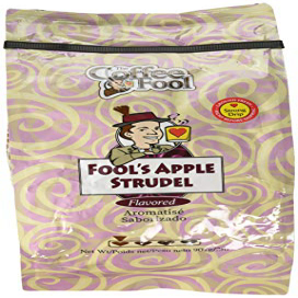 The Coffee Fool Apple Strudel Ground Coffee Strong Drip Grind, 2 Pound
