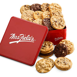 Mrs. Fields Cookies Two Full Dozen Signature Cookie Tin, Includes 5 Different Flavors, 24 Count その他