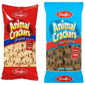 スタウファーズオリジン（16オンス）lとチョコレート（20オンス）アニマルクラッカー Generic Stauffer's Origina(16 oz)l and Chocolate (20 oz) Animal Crackers