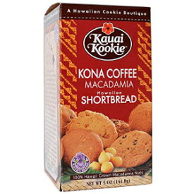 Kauai Kookies Kauai Kona Coffee Macadamia、5オンス。 Kauai Kookies Kauai Kona Coffee Macadamia, 5 oz.