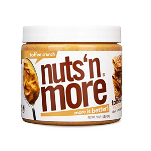 最大15%OFFクーポン Nuts 'N More ‘N Toffee Crunch Peanut Butter Spread Added Protein All Natural Jar 16 Carb Non-GMO Gluten Nut Snack Low High oz 【セール Flavored Free Sugar