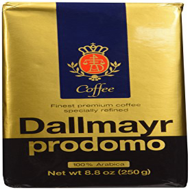 Dallmayr Coffee Grnd Prodomo、ゴールド、8.8オンス Dallmayr Coffee Grnd Prodomo,gold,8.8 Ounces