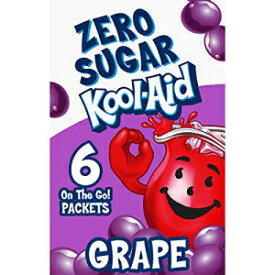 クールエイド シュガーフリー グレープ オンザゴー 粉末ドリンク ミックス 72 個 Kool-Aid Sugar-Free Grape On-The-Go Powdered Drink Mix 72 Count