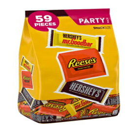 HERSHEY'S and REESE'S ナッツラバーズチョコレートアソートメントキャンディー、ホリデーバルクキャンディー、31.5オンスバッグ HERSHEY'S and REESE'S Nut Lover's Chocolate Assortment Candy, Holiday Bulk Candy, 31.5 oz Bag