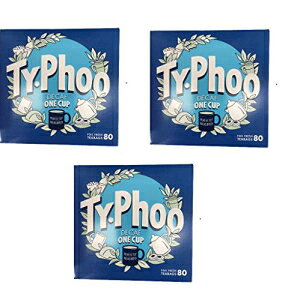 ^Ct[ JbvfJtFeB[ 80(3pbN) Typhoo One Cup Decaf Tea 80 Bags (3 Pack)