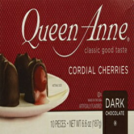 クイーンアン ダークチョコレートチェリー、6.6オンス Queen Ann Dark Chocolate Cherries, 6.6 oz