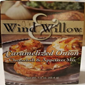 ウィンド＆ウィローのキャラメリゼオニオンチーズボールと前菜ミックス Wind & Willow Caramelized Onion Cheeseball & Appetizer Mix