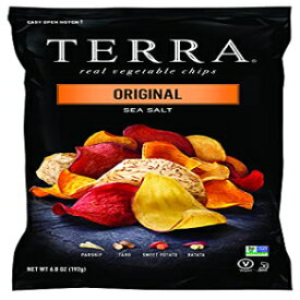 Terra 野菜チップス、海塩、6.8 オンス Terra Vegetable Chips, Sea Salt, 6.8 oz.
