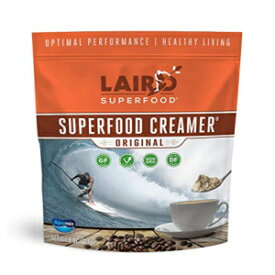 Laird Superfood Non-Dairy Original Superfood Coconut Powder Coffee Creamer, Gluten Free, Non-GMO, Vegan, 8 oz. Bag, Pack of 1