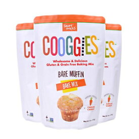 Cooggies グルテンフリー ベーキングミックス、ベアマフィン、穀物不使用、48 オンス (3 個パック) Cooggies Gluten Free Baking Mix, Bare Muffin, Grain Free, 48 Ounce (Pack of 3)