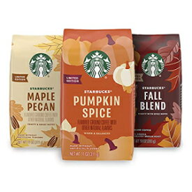 スターバックス フレーバーグラウンド コーヒー ヴァリティーパック 秋限定 計3袋 Starbucks Flavored Ground Coffee —Varitey Pack — Fall Limited Edition — 3 bags total